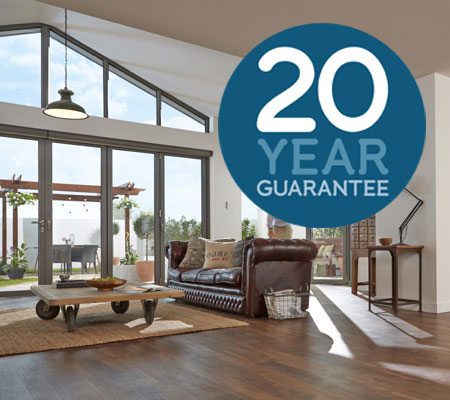 Bifolds Plus 20 year guarantee