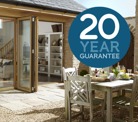 Bifolds Plus 20 year guarantee