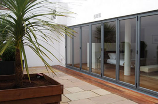 Bifold doors and electric blinds from Bifolds Plus