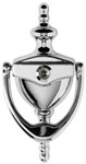 Ultra Urn Affinity Knocker with spyhole Chrome